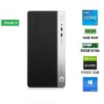 HP ProDesk 400 G6 MT | i5-9500 | 16Gb | 512Gb NVMe | NVIDIA Quadro P2000 5GB | Windows 11 Pro